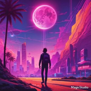 cover track synthwave