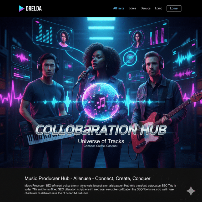 Music Producer Collaboration Hub