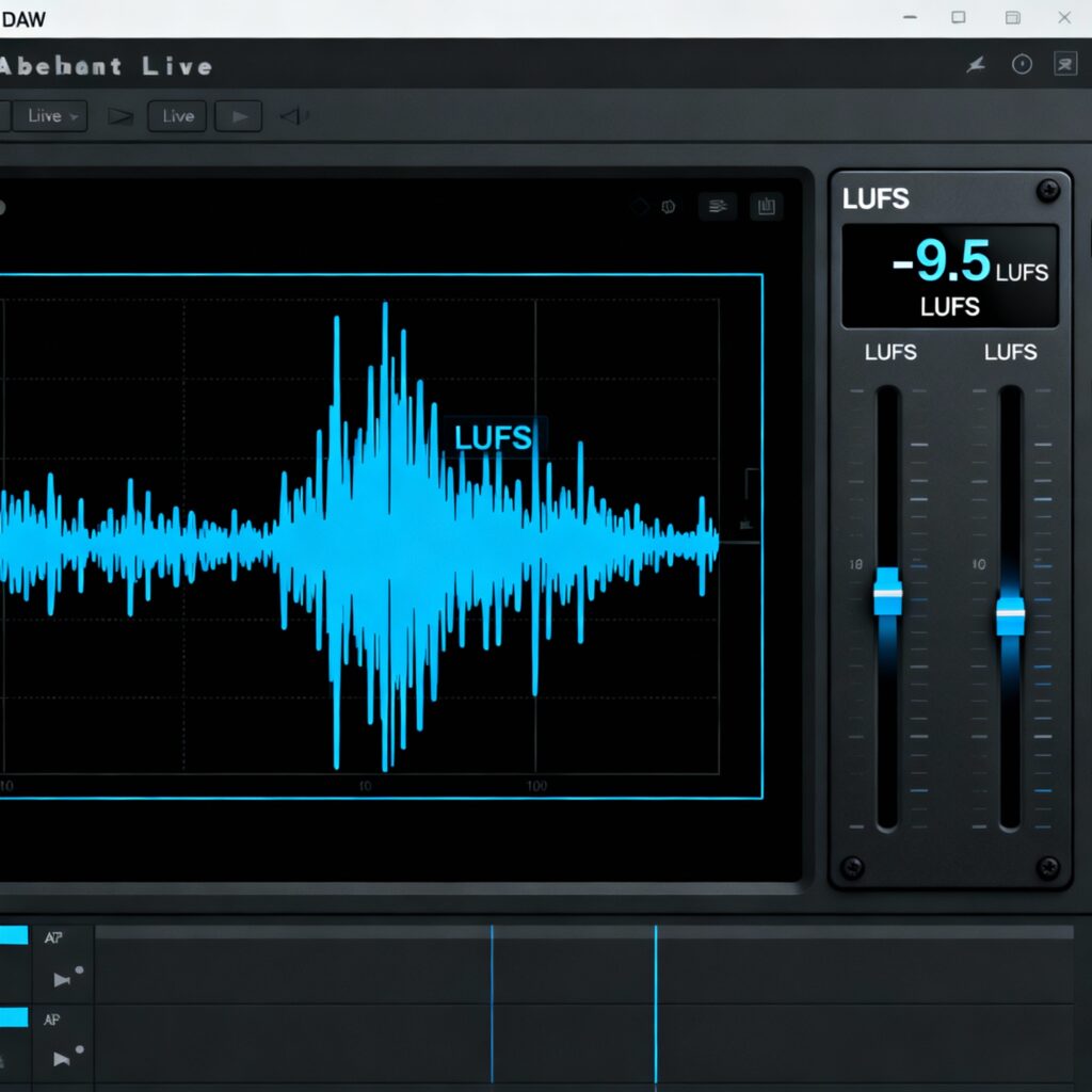 The Art of Submission: How to Email Record Labels and Get a Reply 2 A perfectly mastered audio waveform, showing the technical quality needed before you email record labels.